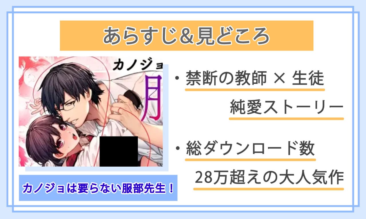 カノジョは要らない服部先生！ ～恋は面倒なんて言ってホントは愛が重すぎる～のあらすじと見どころ