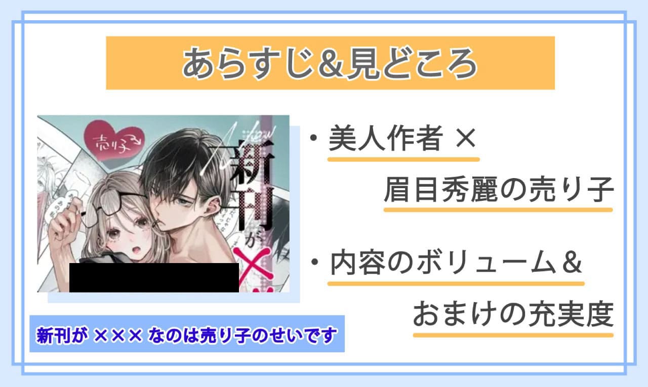 新刊が×××なのは売り子のせいですのあらすじと見どころ