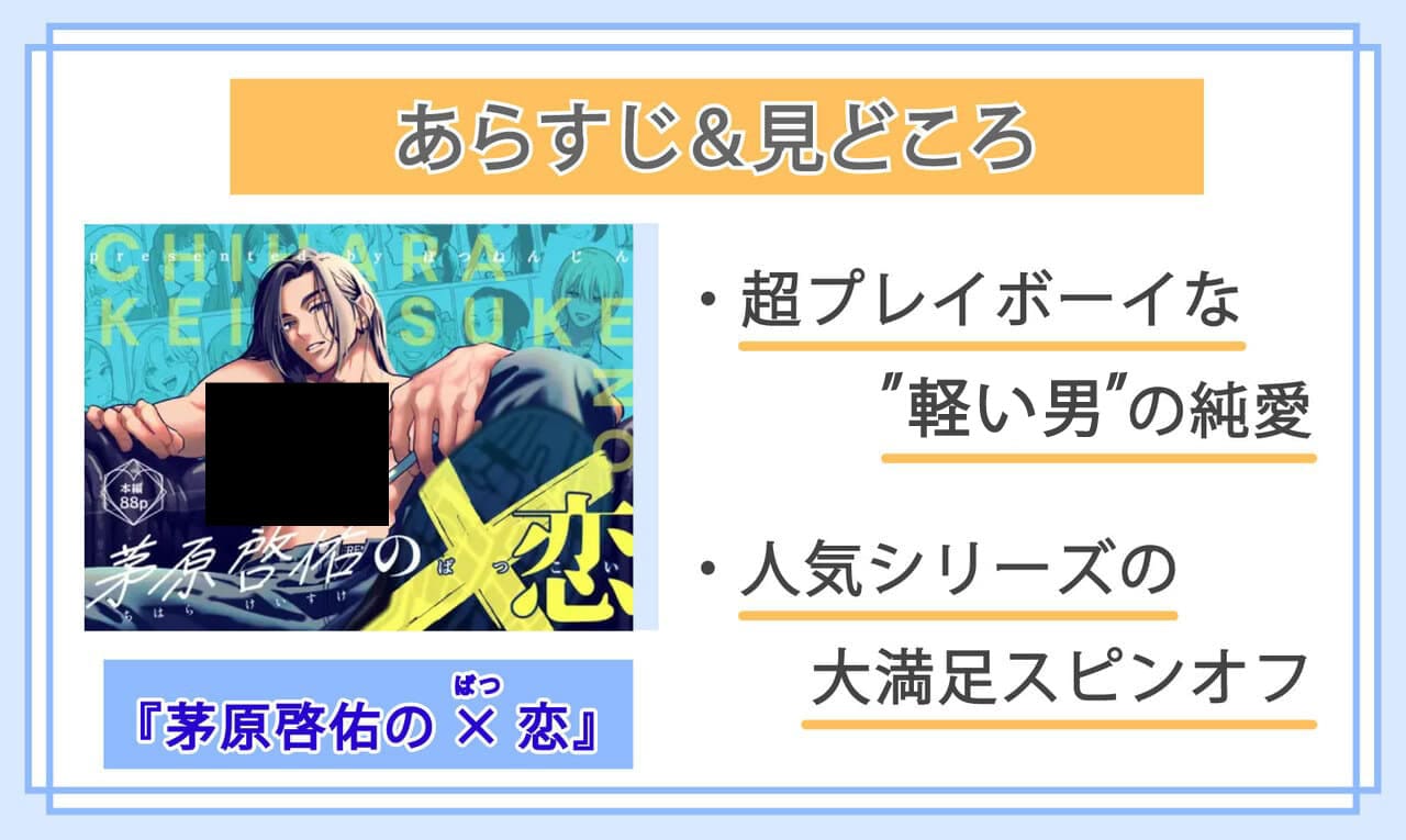 茅原啓佑の×恋のあらすじと見どころ